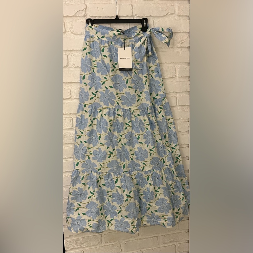 Target/ Who What Wear NWT Floral Maxi Wrap Skirt